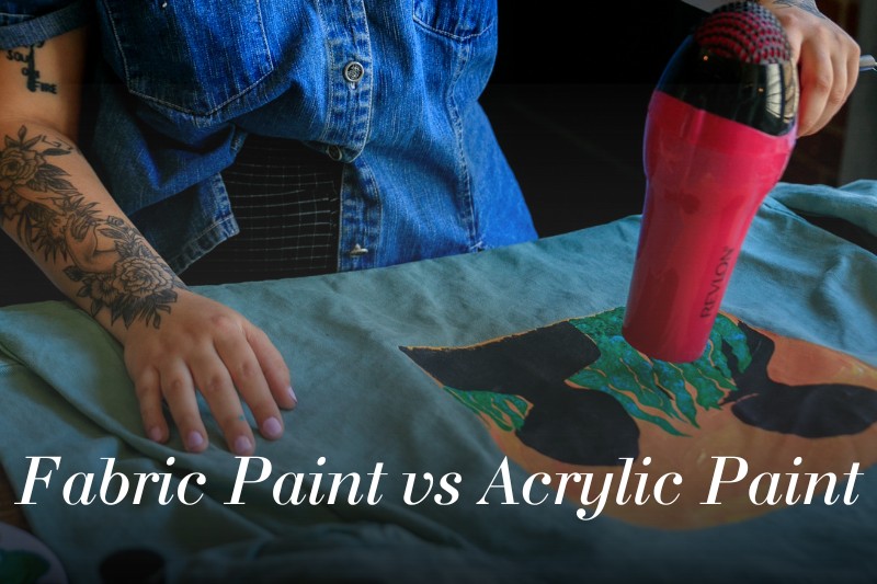 Fabric Paint vs Acrylic Paint